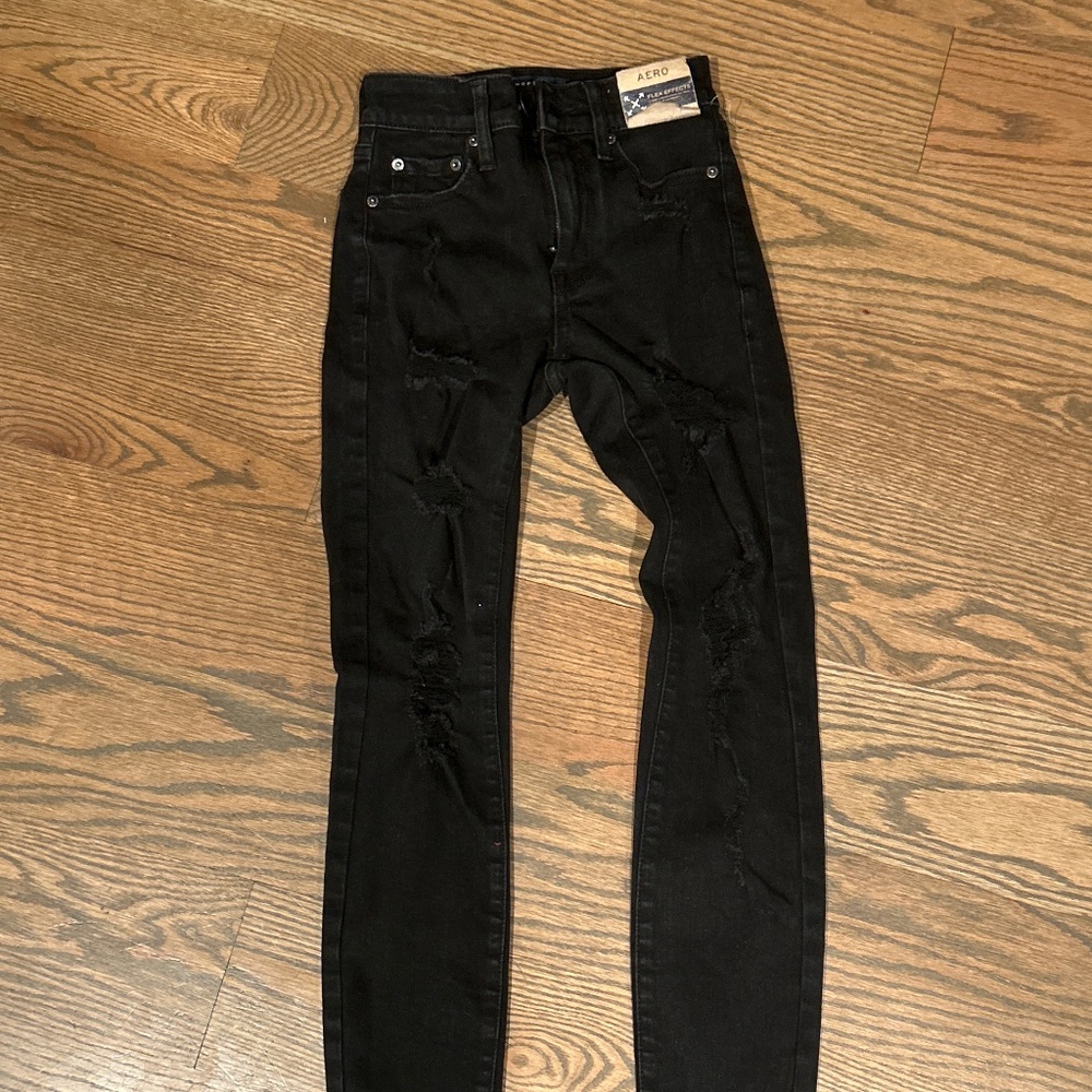 High rise jeggings